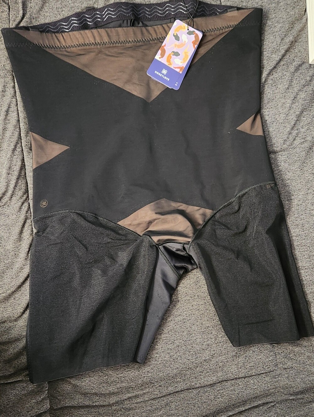 Honeylove New Black SuperPower Shaping Short Wear Size 2X